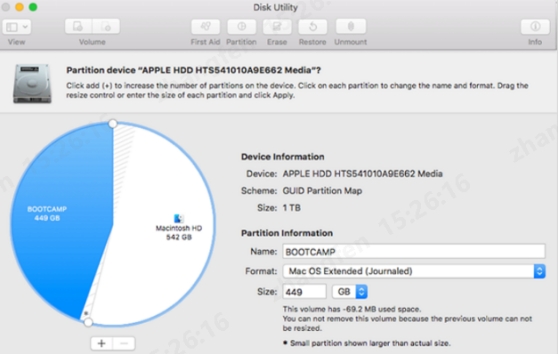 disk utility