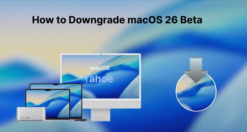 downgrade macos tahoe 26 beta