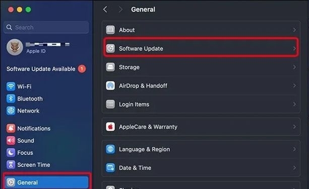 software update