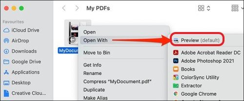 how to convert jpg image to pdf on macbook