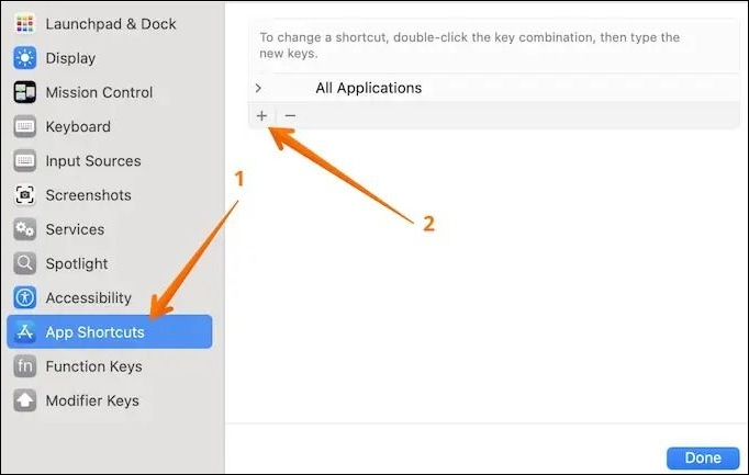 Mac에서 바로가기로 화면 분할하기