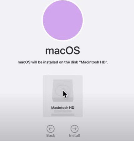 macOS가 자동으로 설치되기