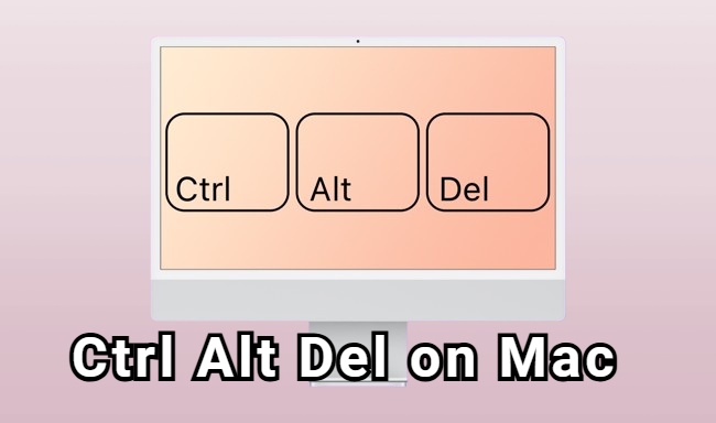 ctrl alt del on mac