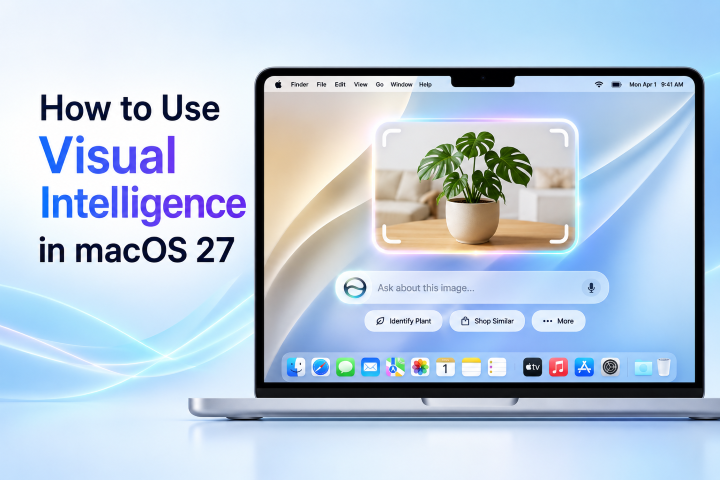 cómo usar la inteligencia visual en macos 27