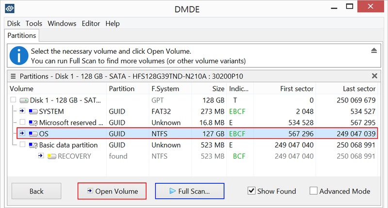 dmde cf card data recovery software