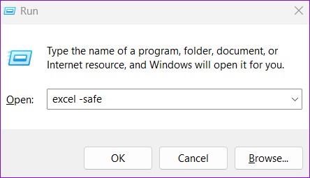 oepn excel in safe mode to fix excel file won’t open