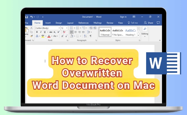how to recover overwritten word document on mac