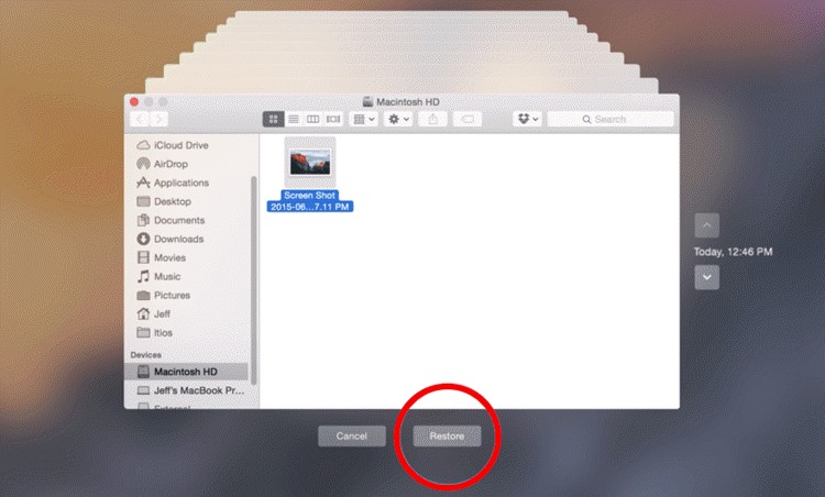 where is autorecover in word for mac yosemite