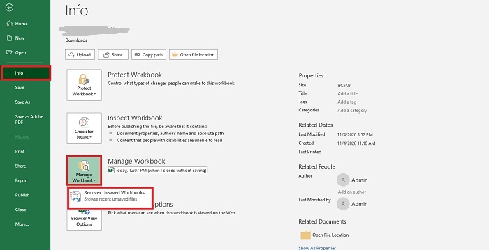 open excel in safe mode