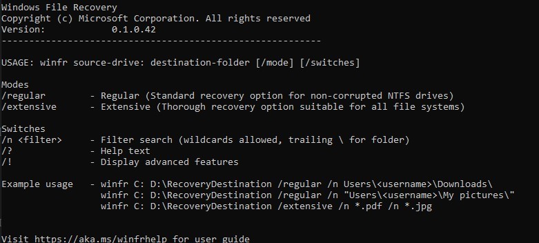 recover unsaved xls from windows file recovery