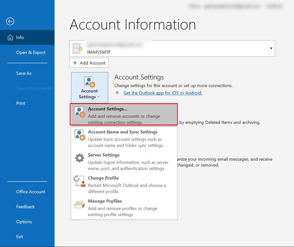 repair pst by creating new pst file and import data-1