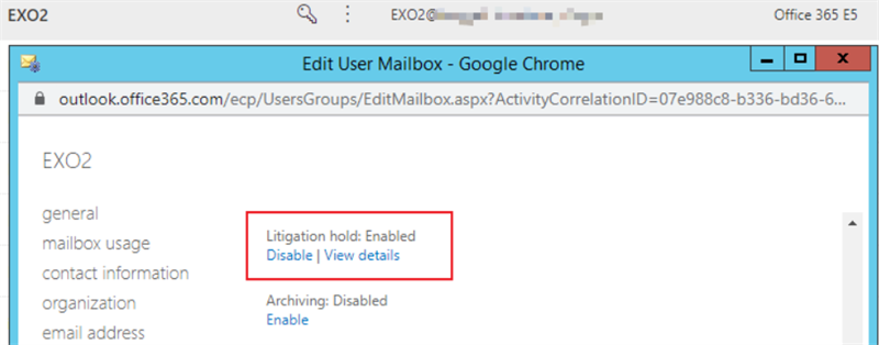 disable litigation mode