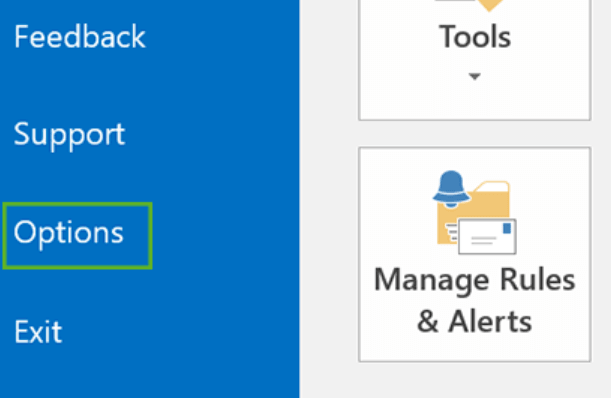 open outlook in safe mode