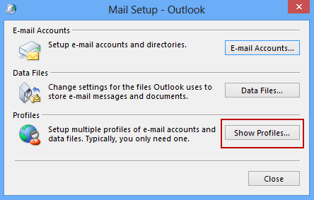 Configuration du courrier Outlook