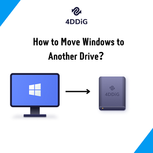 How to Move Windows to Another Drive？