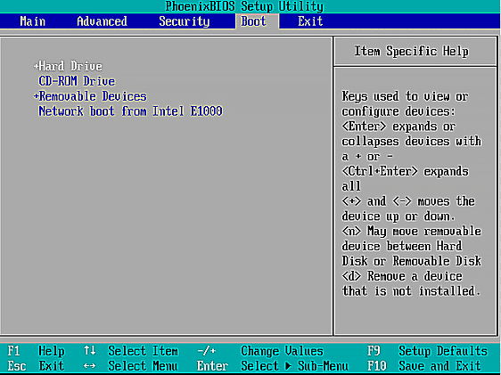 how to run bootrec