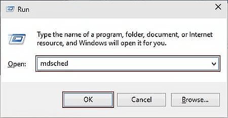 check memory ram to repair disk read error