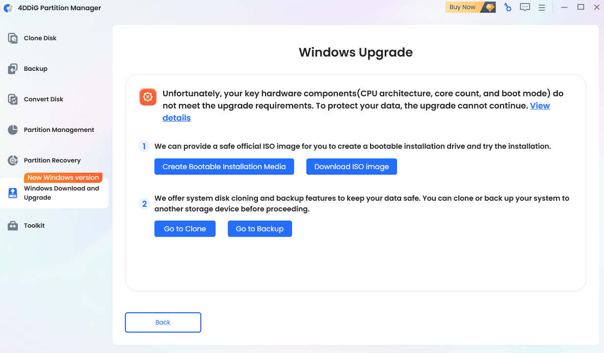 do a bootable installation