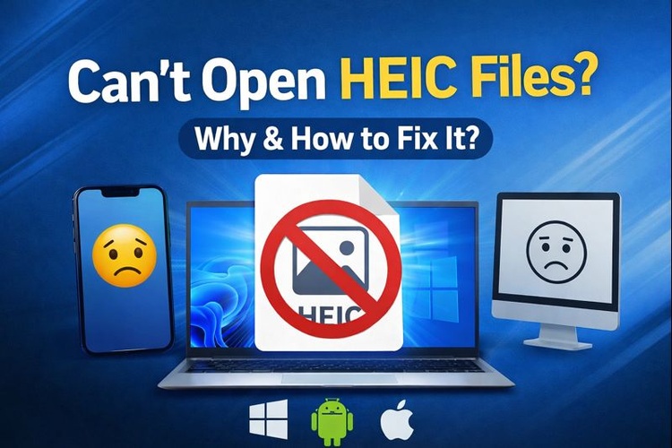 cant open heic files