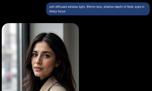 chatgpt prompt control lighting camera settings