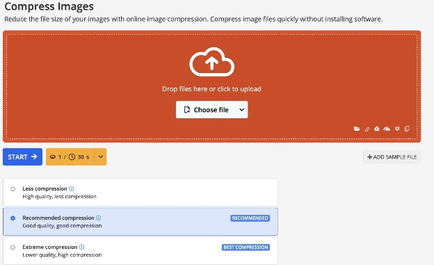 compress image to fix gemini unable to upload image error