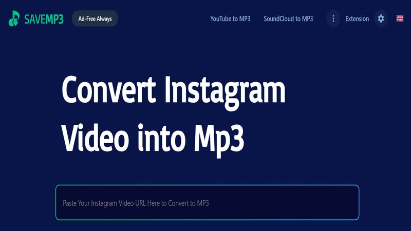 savemp3 convert ins video to mp3