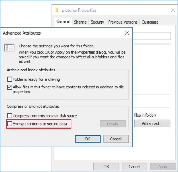 Klicken Sie zum Speichern auf „OK“.