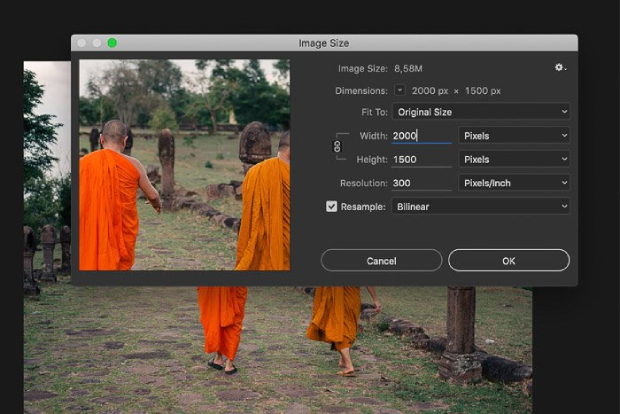 How to Increase Resolution of Image in Photoshop 2