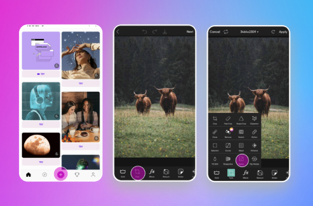 Increase Resolution of Image Using Picsart 1