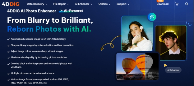 4ddig ai photo enhancer