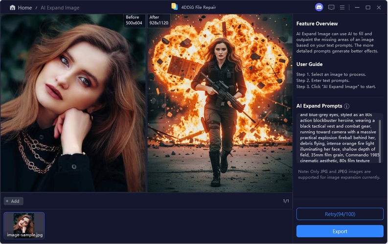 80s action blockbuster