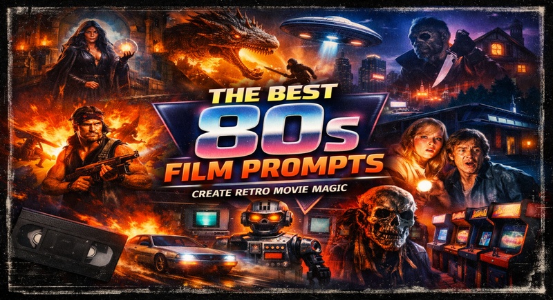 80s film prompts midjourney