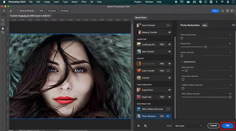 adjust image resolution