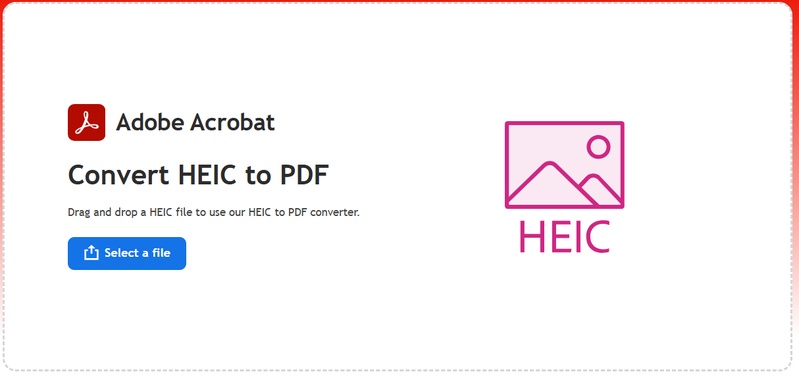 adobe acrobat online heic to pdf converter