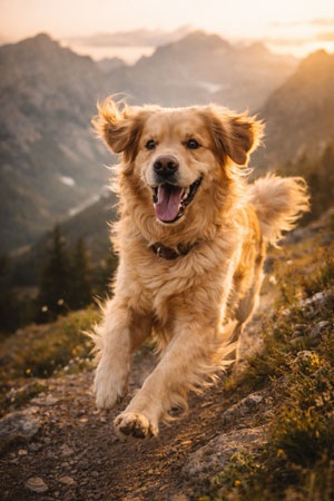 adventurous dog photo