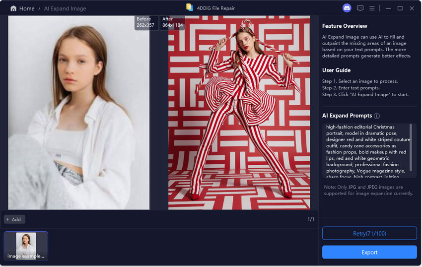 candy cane ai photo 1