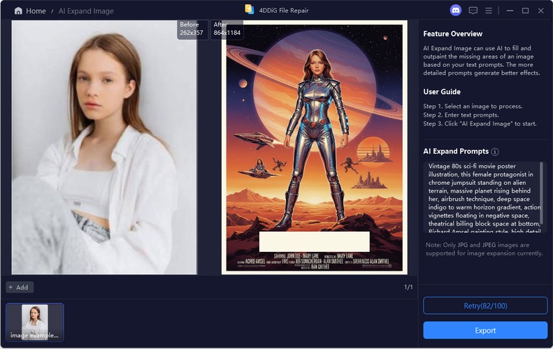 classic female astronaut 80s movie poster