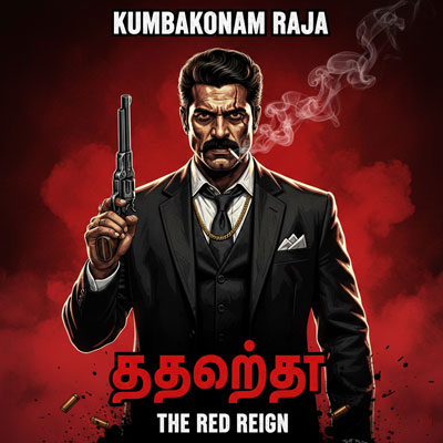 classic tamil gangster red poster