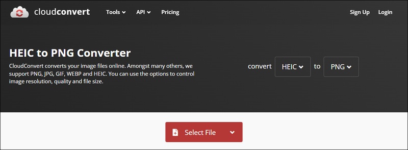 cloudconvert heic to png converter