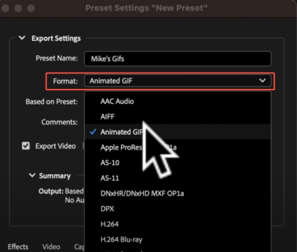 animiertes gif komprimieren ame