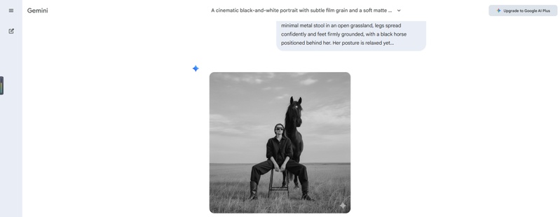 create aura farming images in gemini