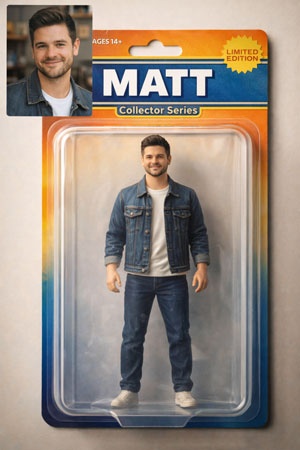 custom toy figure transformation