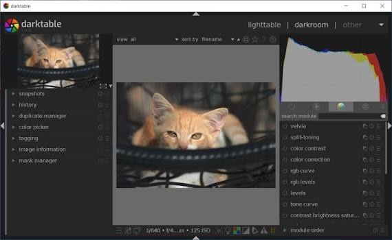 darktable raw file viewer for windows