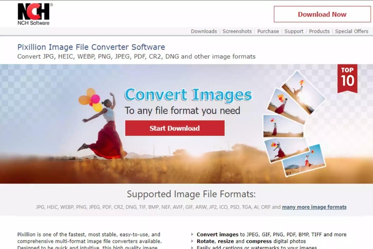 download pixillion image converter