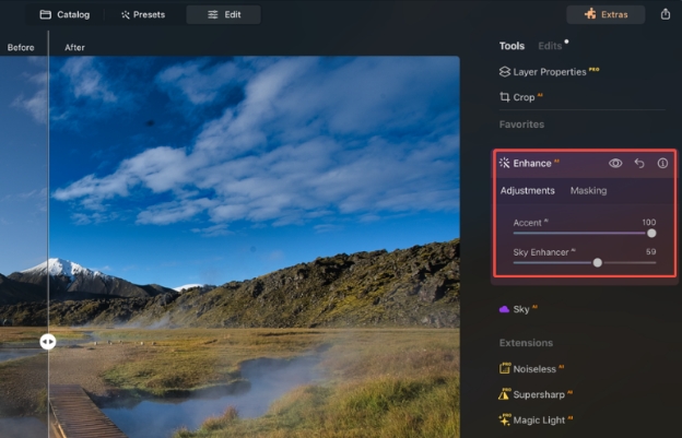 enhance product photos skylum luminar ai