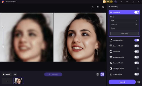export enhanced photos hitpaw fotorpea