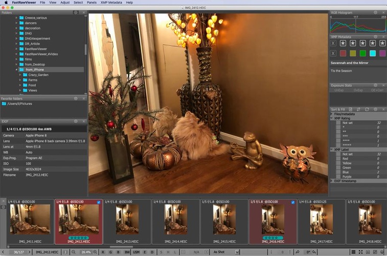 fastrawviewer open arw files