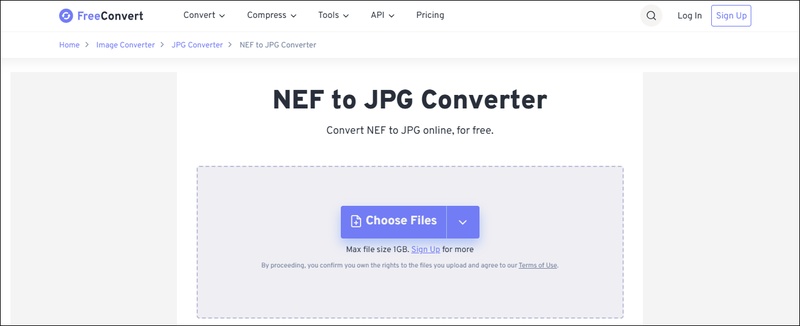 freeconvert nef to jpg converter