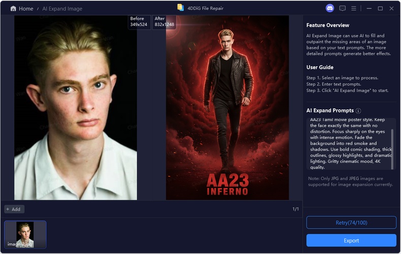 generated aa23 style intro photo