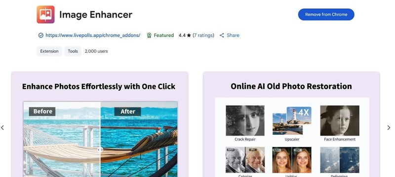 image enhancer chrome extension